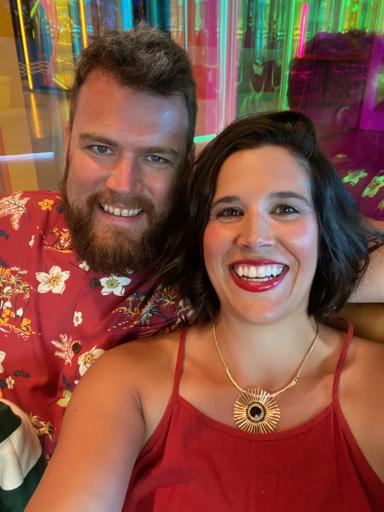 Lauren and her husband